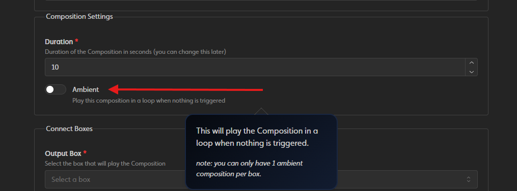 Ambient Toggle